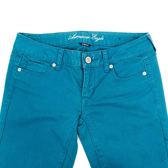 American Eagle Jeans Skinny Stretch Blue (2) 29x30 - Picture 3 of 7